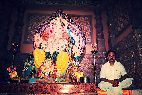 Advocate Ashish Shelars Ganpati  2012 Shot By Nerjis Asif Shakir 14 Month Old by firoze shakir photographerno1