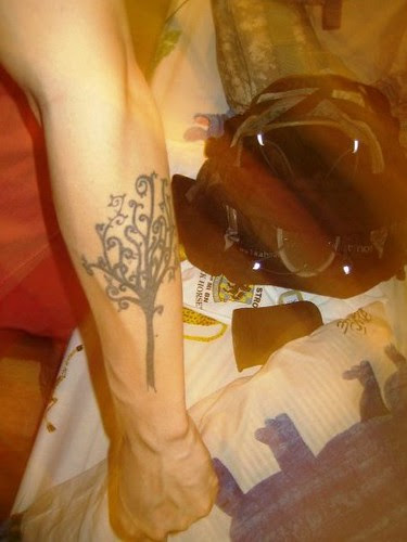 tree tattoo on forearm. posterity: first tattoo december 2006 ames iowa; 