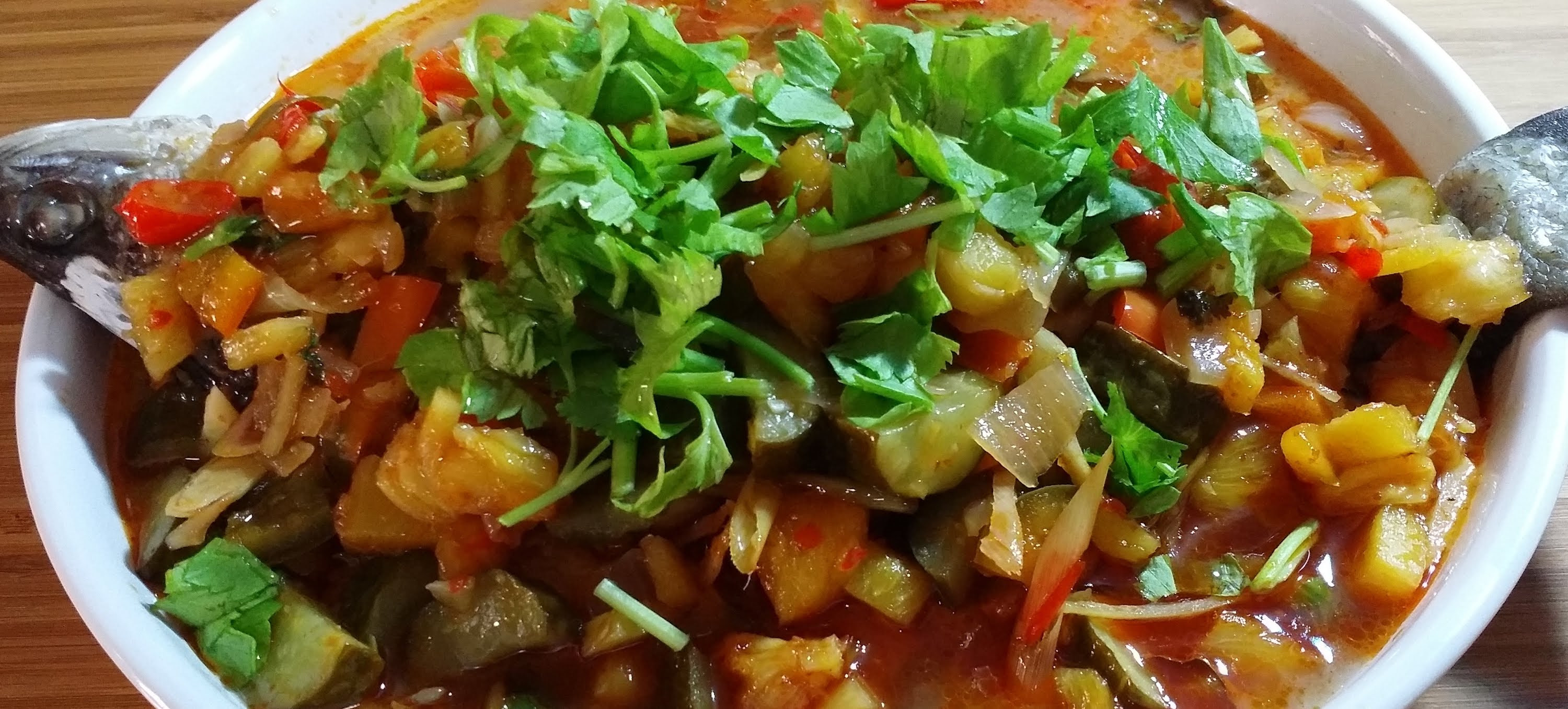 Ikan Kerapu Masak Asam Manis – Asap Dapur