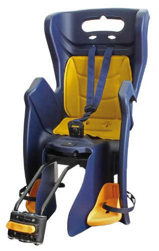 Bellelli Little Duck Reclining Baby Carrier (Dark Blue/Yellow, 50-Pound) On Sale