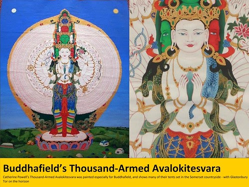 July - Buddhafield's giant 1000-Armed Avalokitesvara by Triratna Photos