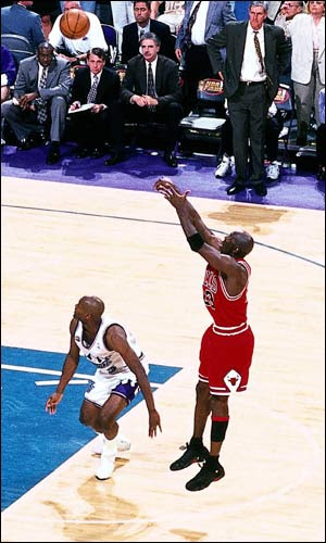 michael jordan utah jazz