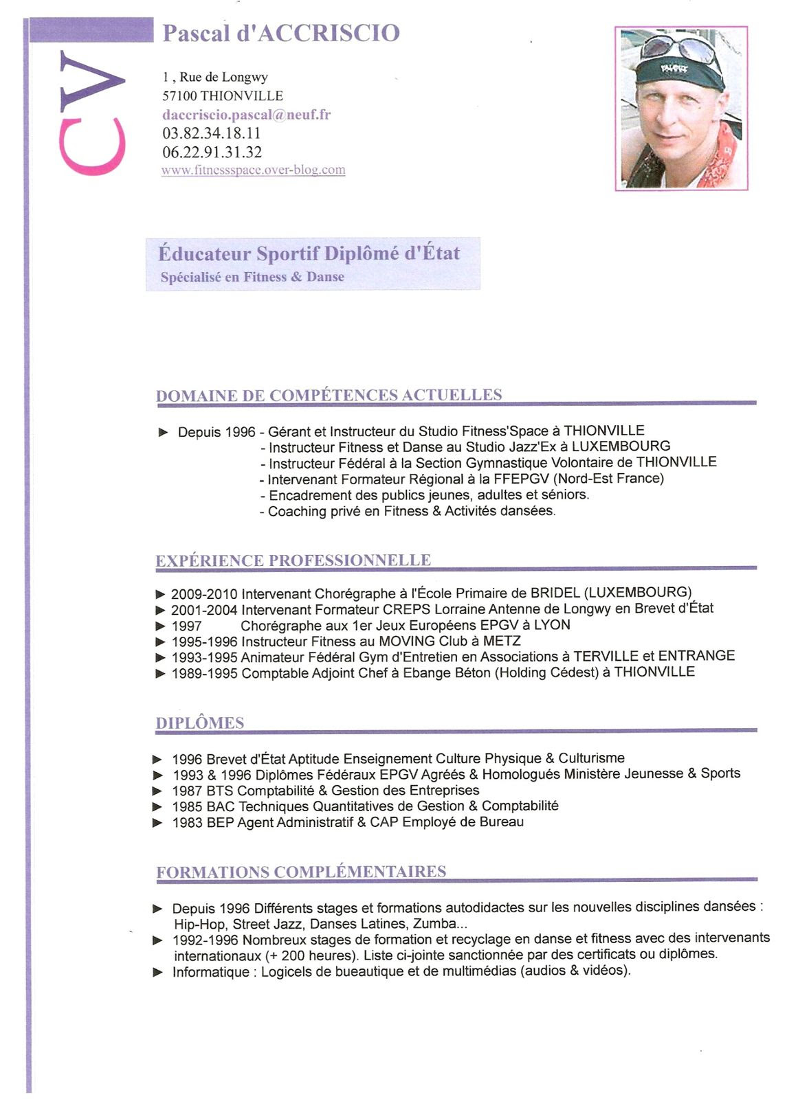 exemple de cv responsable qualité   87