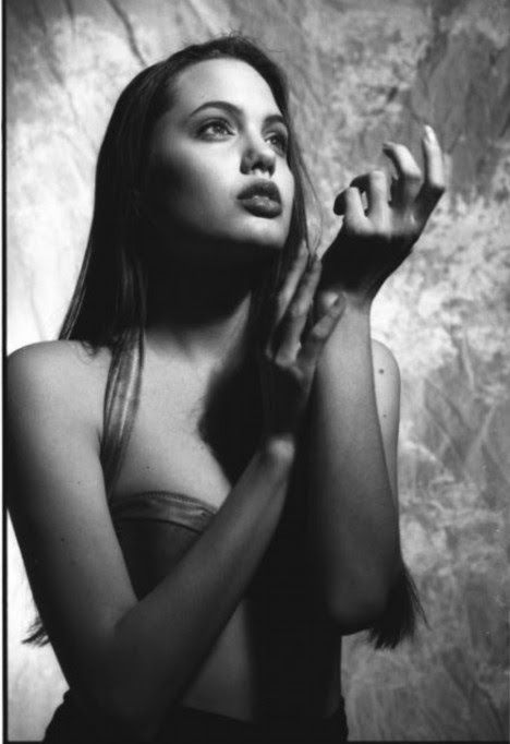 Introducing Angelina Jolie the 16-year-old curvaceous swimsuit model