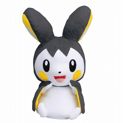Cdjapan Pokemon Pocket Monsters Furimuki Plushie Kocchimuite Kururin Emolga Hobby Collectible