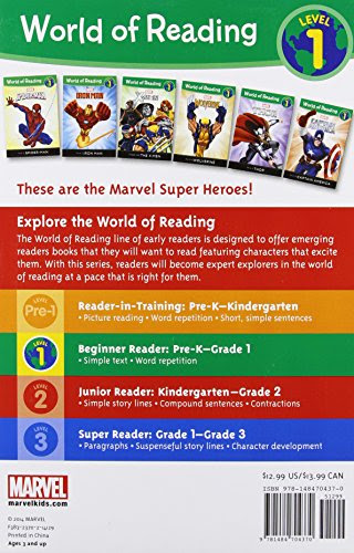 World of Reading This is Captain America Level 1