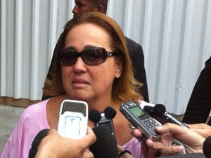 Claudia Jimenezs segue internada no Rio  (Foto: José Raphael Berrêdo/G1)
