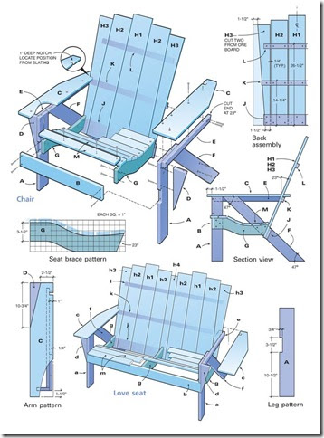 Nenny: Adirondack chair plans free printable Learn how