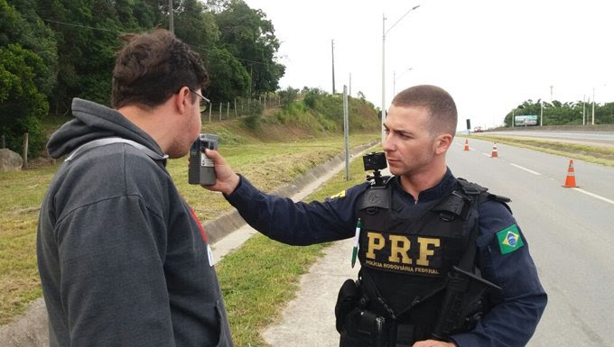 Resultado de imagem para prf alcoolemia ao volante