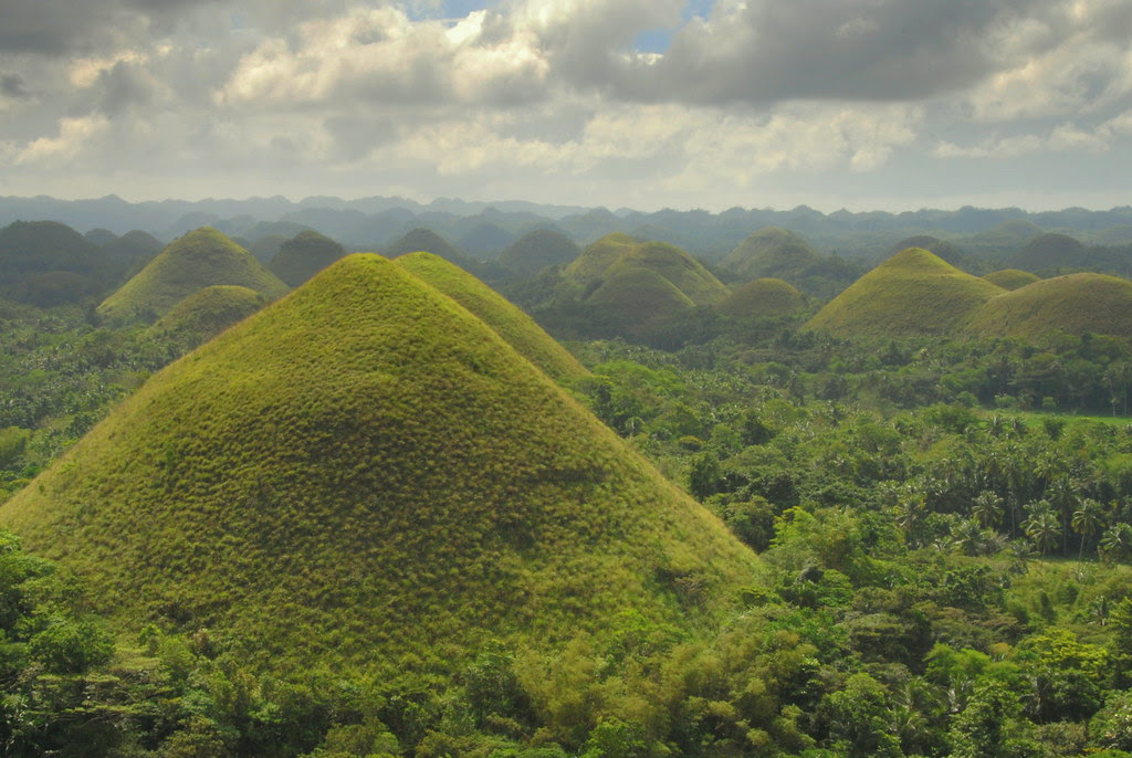 The Chocolate Hills of Bohol, Philippines