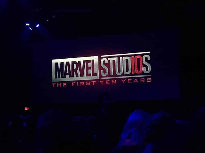 Nuevo logo de Marvel Studios X Aniversario