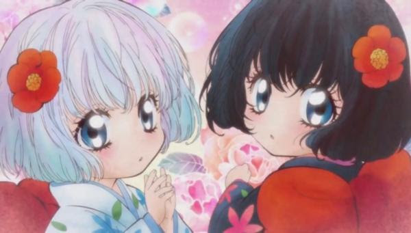 鬼灯の冷徹の座敷わらし 一子と二子 絵 高橋留美子 アニメ漫画へのボケ ボケて Bokete