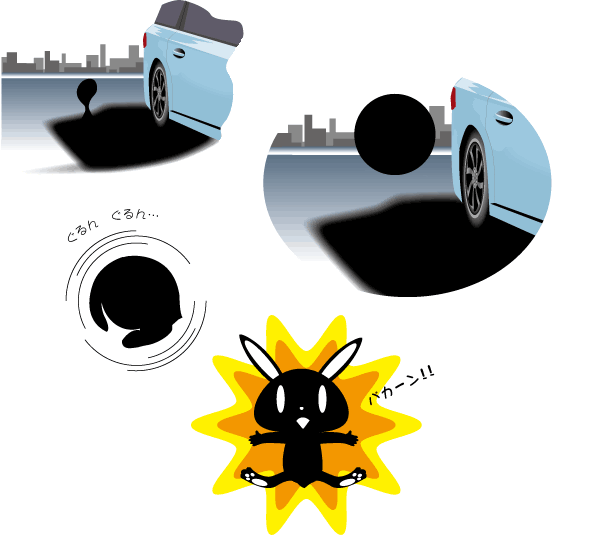 ゆるキャラうさぎ黒うさぎusaqlo 図鑑