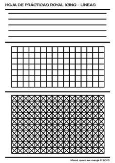 18 best TIPS: Piping Practice Sheets images on Pinterest