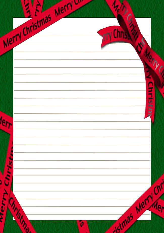 クリスマス 便箋 無料 ただ素晴らしい花