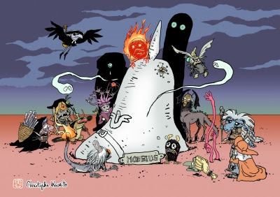 Illustration En Hommage A Moebius メビウス追悼イラスト Christophe Kourita S Blog