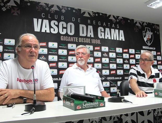 Diretoria Vasco coletiva (Foto: Gustavo Rotstein / Globoesporte.com)