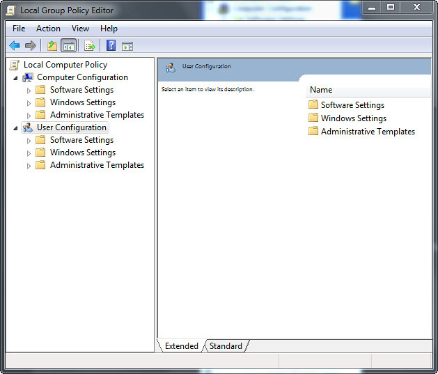 Local Group Policy