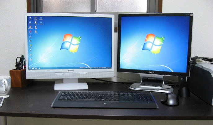 デュアルディスプレイ導入のススメ アドバイス 自作pc大図鑑