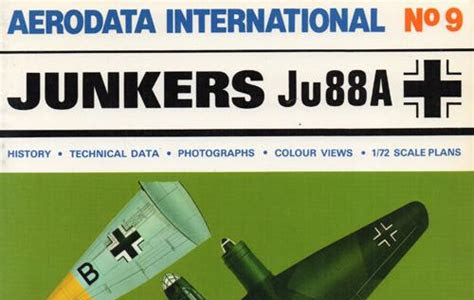 Download aerodata international no 09 junkers ju88a Paperback PDF
