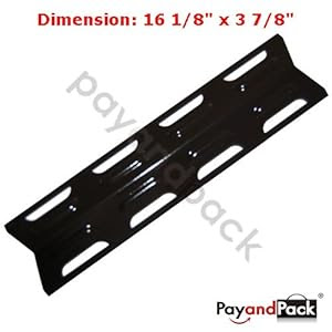 Amazon.com: MBP 92071 Gas Grill Heat Plate Porcelain Steel Heat ...