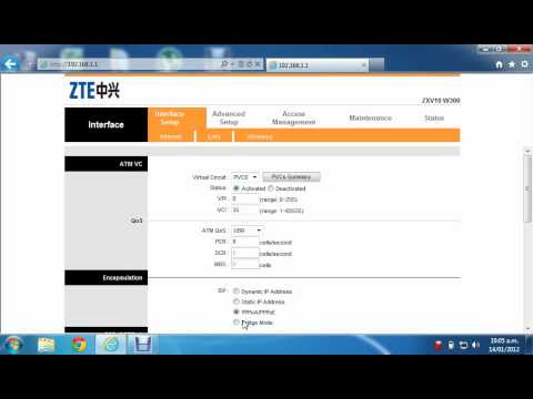 IP Estatica En Router ZTE ZXV10 W300 How To Save Money 