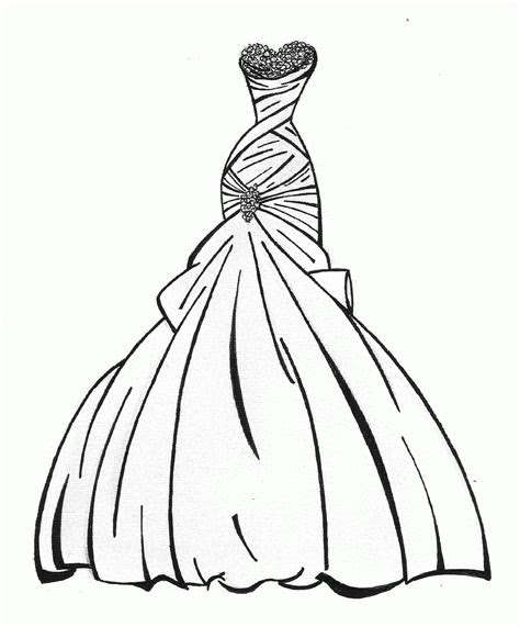 Free printable dress coloring pages. coloring pages dress coloring home