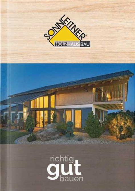 sonnleitner holzbauwerke alle haeuser preise und grundrisse