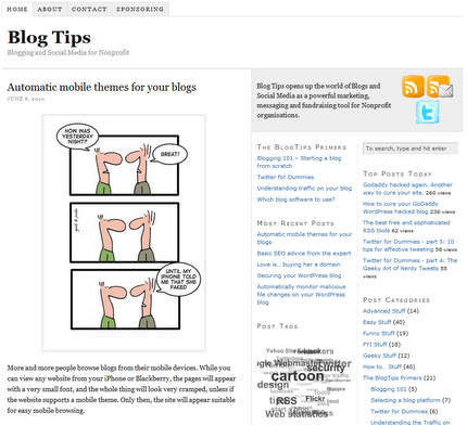 blogtip.org new layout