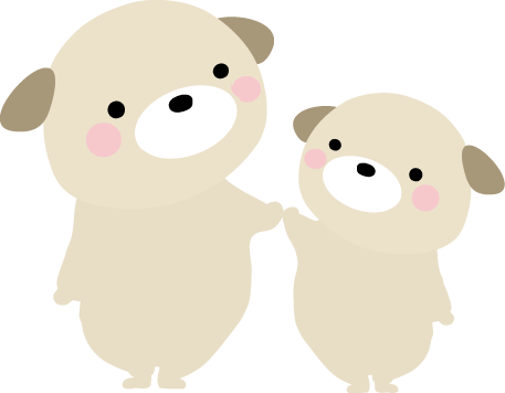 かわいいイラスト 無料イラスト フリー素材 親子