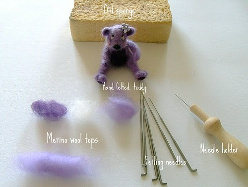 Hand felting
