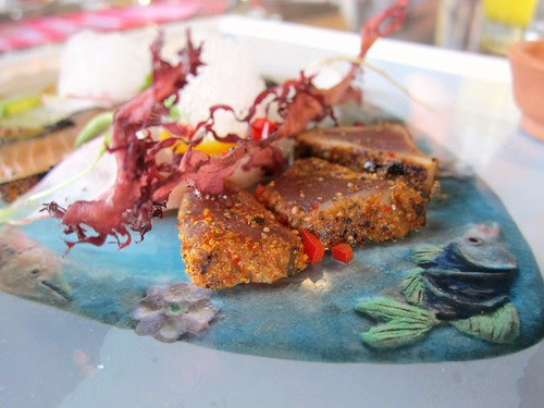 Seared tuna