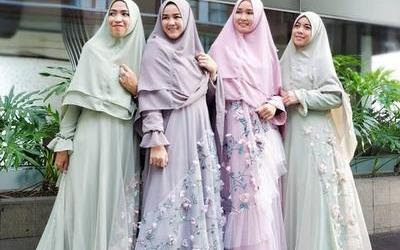 Inspirasi Style Hijab Syari Pesta Untuk Kondangan