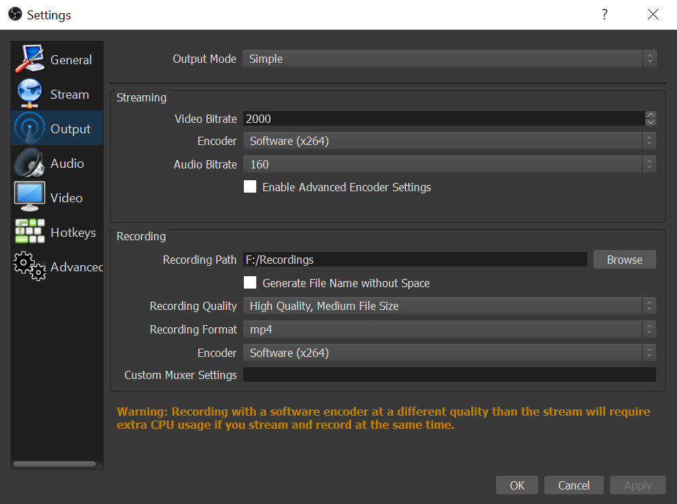 Question Help Obs Consumes A Ton Of Cpu Usage 70 80 Obs Forums