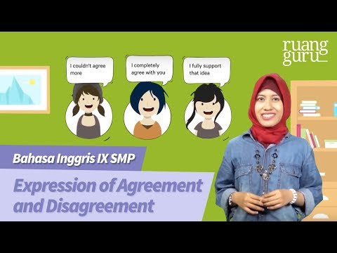 Expression of Agree and Disagree