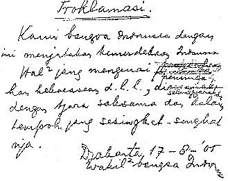 TEKS - TEKS ASLI BERKAITAN DENGAN KEMERDEKAAN - Semua 