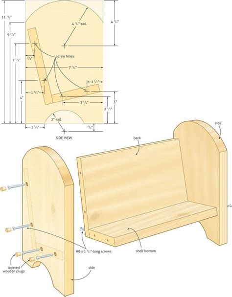 childs book stand diy woodworking projects pinterest