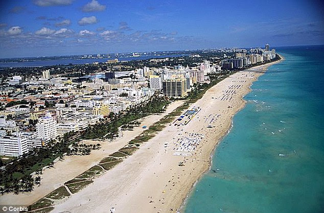 Sandy superstar: South Beach offers plenty of space for sunseekers