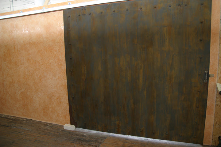 After a little lime plaster and rust