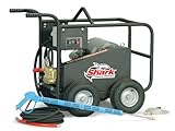 Karcher Electric Power Pressure Washer 4 Wheels - Shark BRE-505007B 5,000 PSI 5.0 GPM 230 Volt Electric Industrial Series Pressure Washer