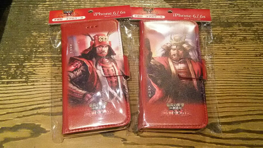 戦国魂天正記 信長の野望 創造 戦国立志伝 手帳型スマホケース販売開始です 戦国魂ブログ