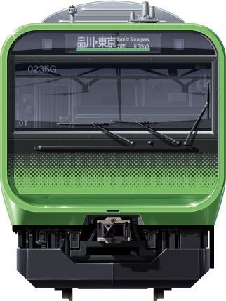 Ef235系 正面イラスト