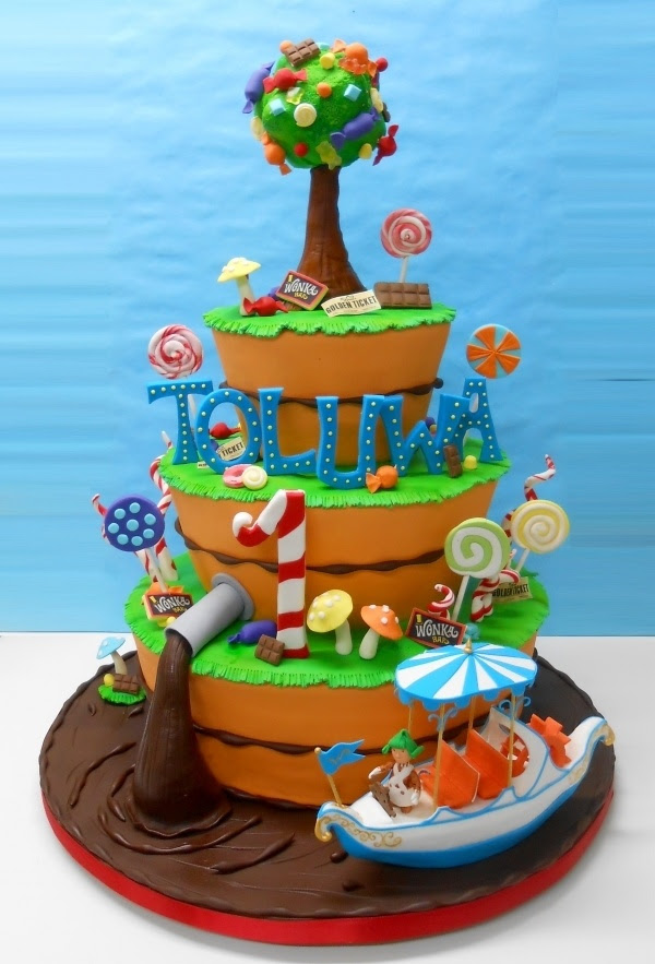 Willy Wonka Birthday Cake