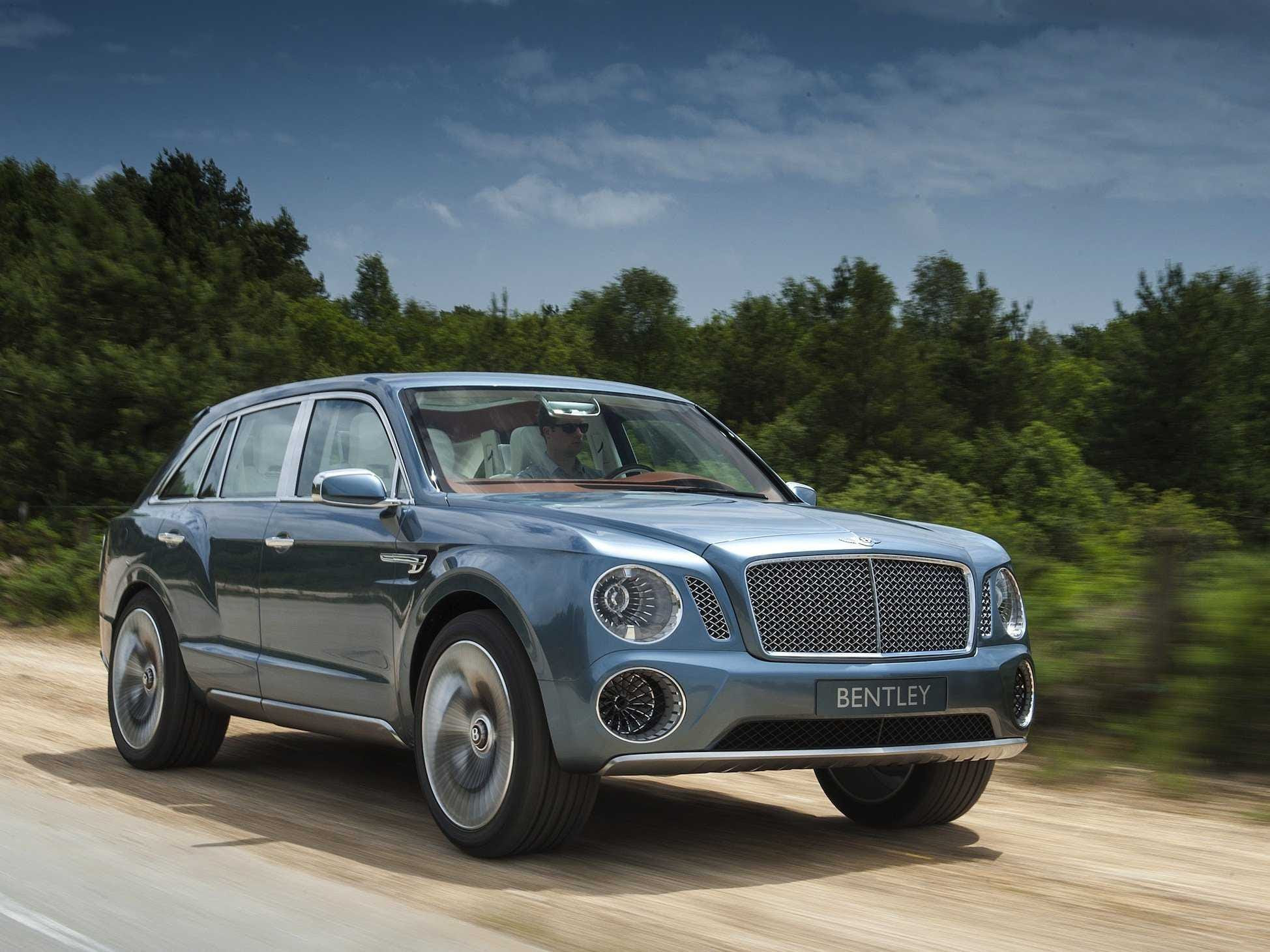 if you want bentleys new bentayga suv youll need to get in 