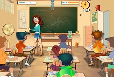 女先生にいたずらゲーム Naughty Classroom ひといきゲーム 無料ブラウザゲーム フラッシュゲーム