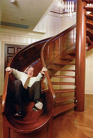 I really really want a slide In my house