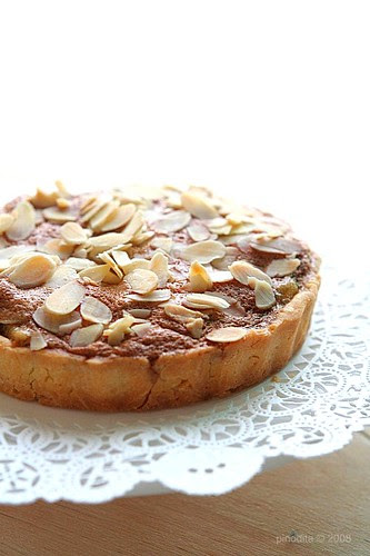 Apple Tart with Almond Nougatine
