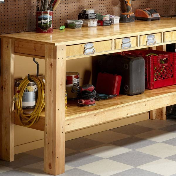 Simple Workbench Plans | The Family Handyman