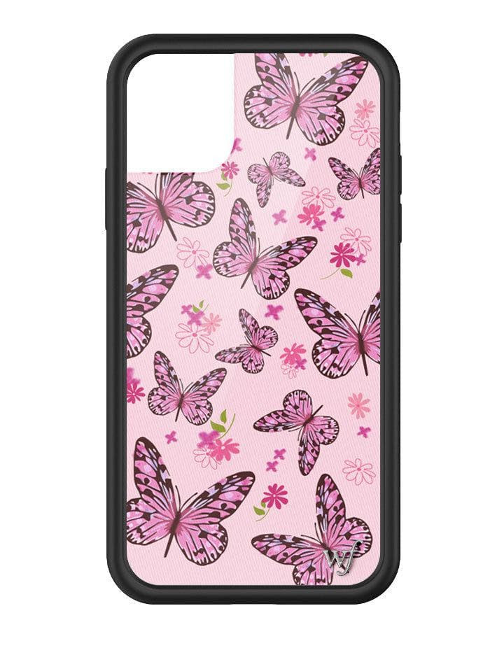 Wildflower Pink Butterfly Iphone 11 Case Wildflower Cases