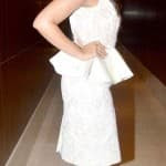 Parineeti Chopra at the launch of TV show Cine Stars Ki Khoj in a white dress by Varun Bahl